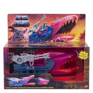 He-Man Masters of the Universe Retro Tubaronk Land Shark Vehicle Action Figure‎